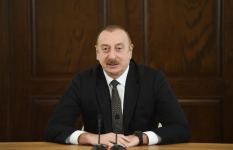 President Ilham Aliyev views conditions created at administrative building of Western Azerbaijan Community (PHOTO/VIDEO)