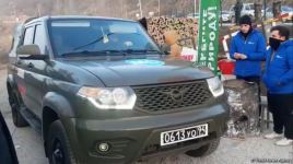 Russian peacekeepers' supply vehicles pass freely through Azerbaijan's Lachin-Khankandi road (PHOTO/VIDEO)