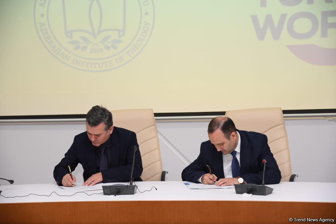 Turkic.World, Azerbaijan Institute of Theology sign memorandum of cooperation (PHOTO)