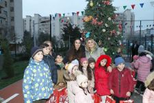 VP of Heydar Aliyev Foundation Leyla Aliyeva takes part in opening of another renovated courtyard within framework of Our Yard project (PHOTO)