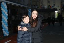 VP of Heydar Aliyev Foundation Leyla Aliyeva takes part in opening of another renovated courtyard within framework of Our Yard project (PHOTO)