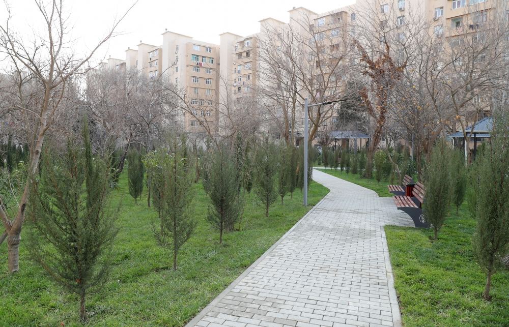 VP of Heydar Aliyev Foundation Leyla Aliyeva takes part in opening of another renovated courtyard within framework of Our Yard project (PHOTO)