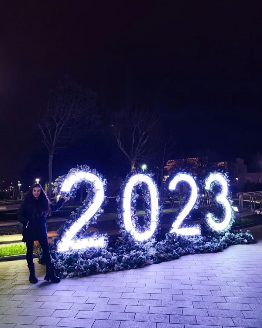 VP of Heydar Aliyev Foundation Leyla Aliyeva shared publication on preparations for New Year in Baku (PHOTO/VIDEO)