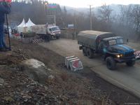 More vehicles of Russian peacekeepers pass freely along Azerbaijan's Lachin-Khankandi road (PHOTO)