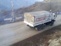 More vehicles of Russian peacekeepers pass freely along Azerbaijan's Lachin-Khankandi road (PHOTO)