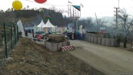 More vehicles of Russian peacekeepers pass freely along Azerbaijan's Lachin road (PHOTO/VIDEO)