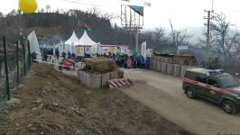 More vehicles of Russian peacekeepers pass freely along Azerbaijan's Lachin road (PHOTO/VIDEO)
