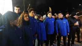 Concert organized for participants of rally on Lachin road (PHOTO/VIDEO)
