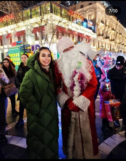 VP of Heydar Aliyev Foundation Leyla Aliyeva meets with residents of Baku (PHOTO)