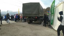 Supply car of Russian peacekeepers freely passes along Azerbaijan's Lachin-Khankendi road (PHOTO/VIDEO)
