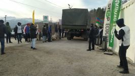 Supply car of Russian peacekeepers freely passes along Azerbaijan's Lachin-Khankendi road (PHOTO/VIDEO)