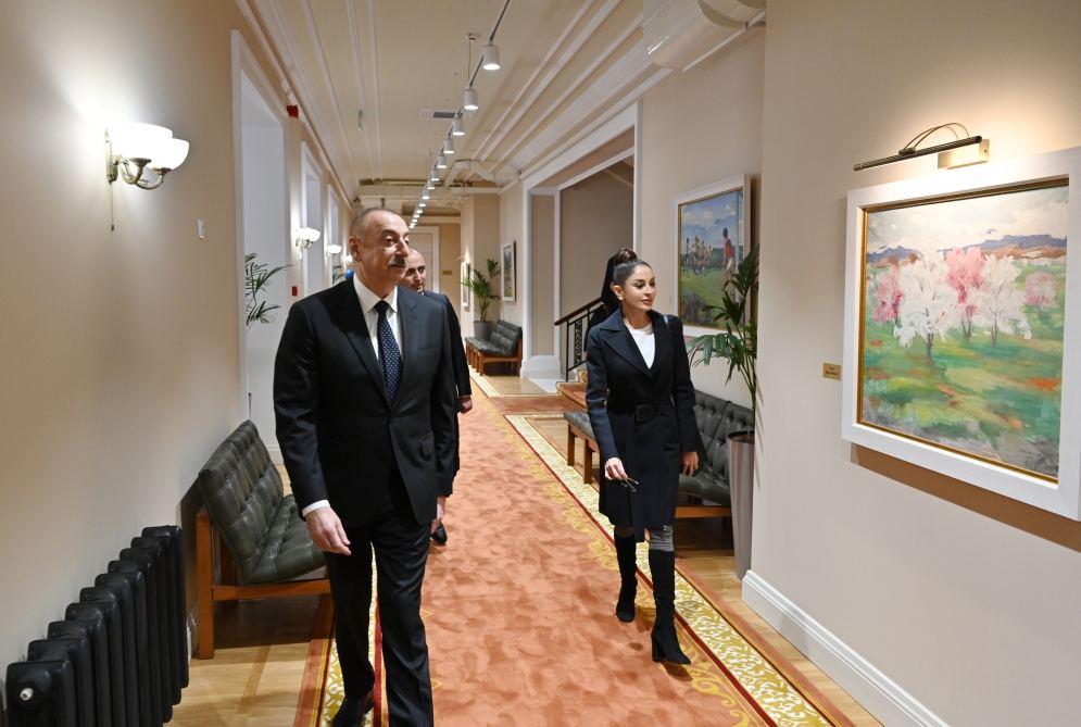 President Ilham Aliyev, First Lady Mehriban Aliyeva view conditions created at Child and Youth Development Center in Baku after major overhaul (PHOTO/VIDEO)