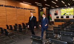 President Ilham Aliyev attends inauguration of “Baku SME house” (PHOTO/VIDEO)