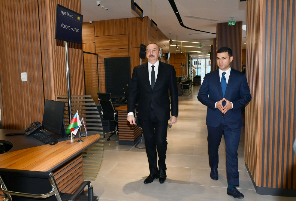 President Ilham Aliyev attends inauguration of “Baku SME house” (PHOTO/VIDEO)