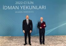 Athletes, sports specialists awarded for contribution to development of sports in Azerbaijan (PHOTO)