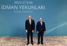 Athletes, sports specialists awarded for contribution to development of sports in Azerbaijan (PHOTO)