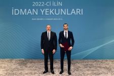 Athletes, sports specialists awarded for contribution to development of sports in Azerbaijan (PHOTO)
