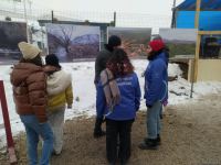 Photo exhibition organized in area of ​​peaceful rally of Azerbaijani eco-activists in Karabakh (PHOTO)
