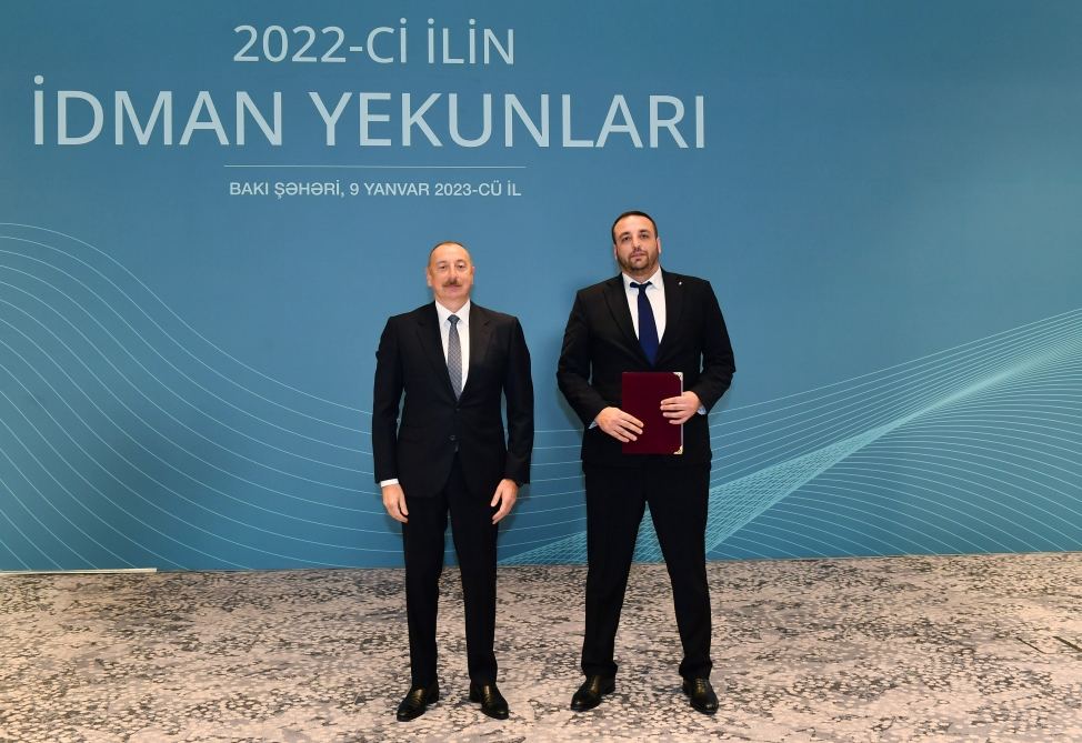Athletes, sports specialists awarded for contribution to development of sports in Azerbaijan (PHOTO)