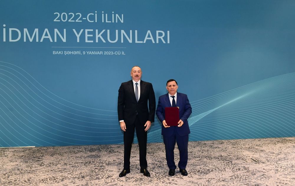 Athletes, sports specialists awarded for contribution to development of sports in Azerbaijan (PHOTO)