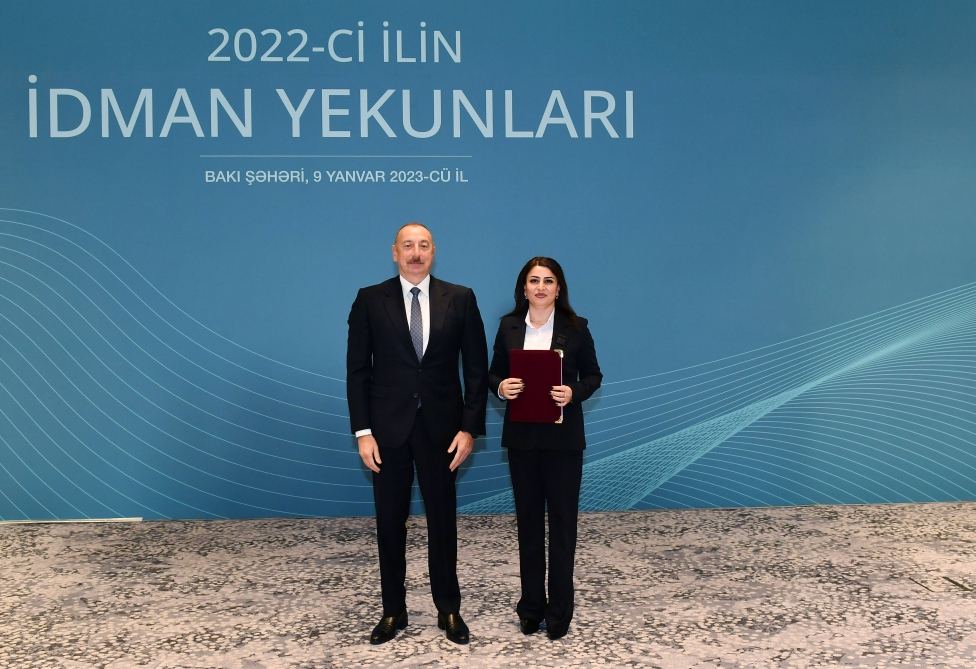 Athletes, sports specialists awarded for contribution to development of sports in Azerbaijan (PHOTO)