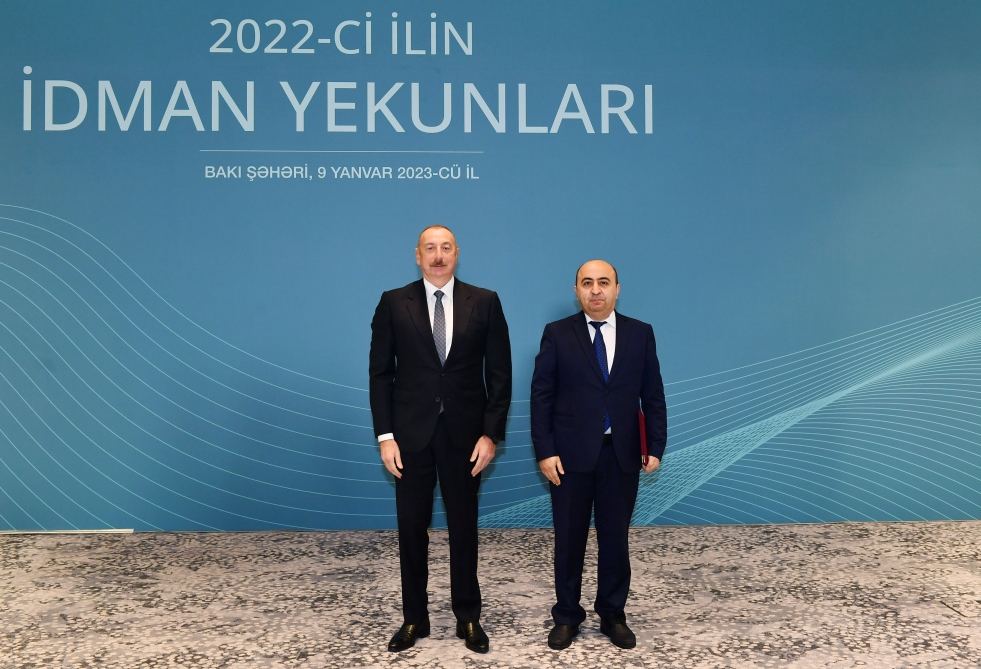 Athletes, sports specialists awarded for contribution to development of sports in Azerbaijan (PHOTO)