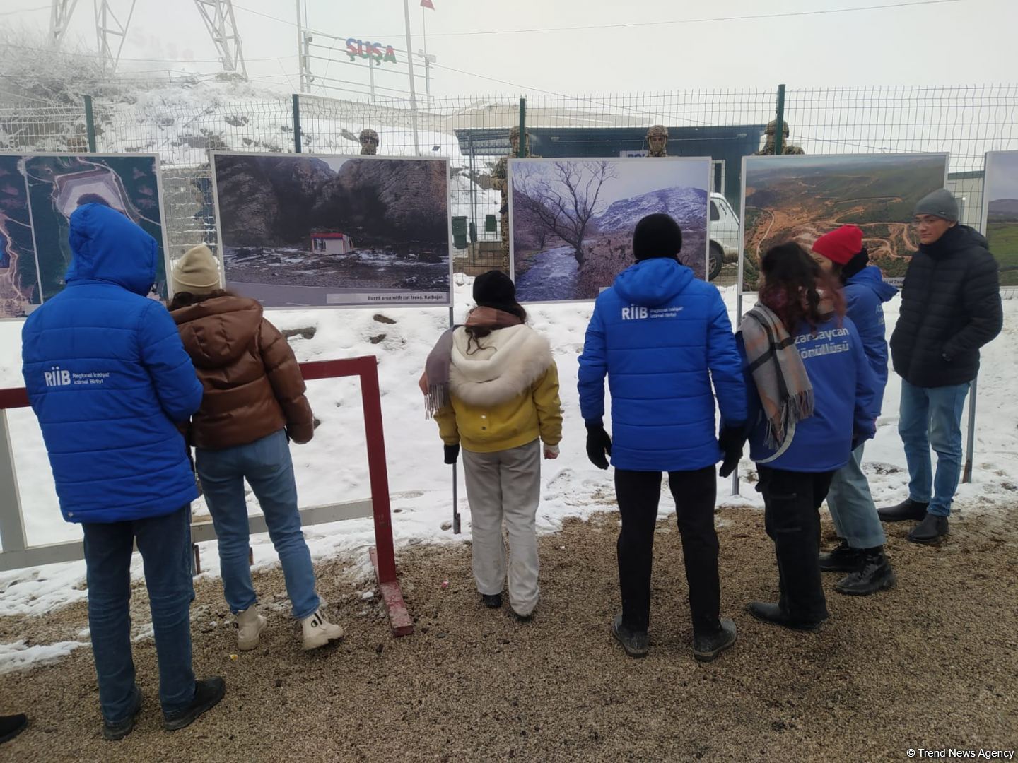 Photo exhibition organized in area of ​​peaceful rally of Azerbaijani eco-activists in Karabakh (PHOTO)