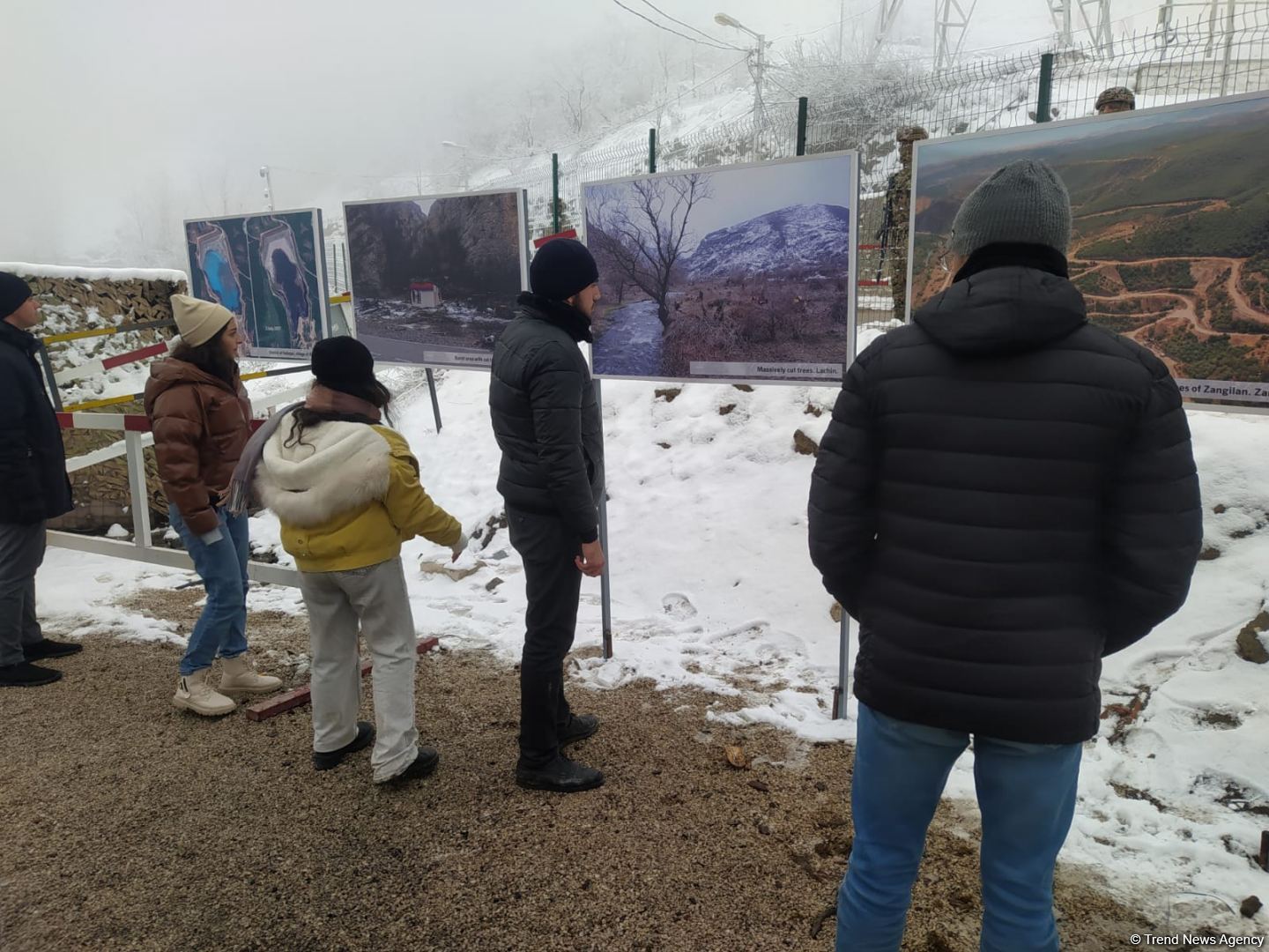 Photo exhibition organized in area of ​​peaceful rally of Azerbaijani eco-activists in Karabakh (PHOTO)