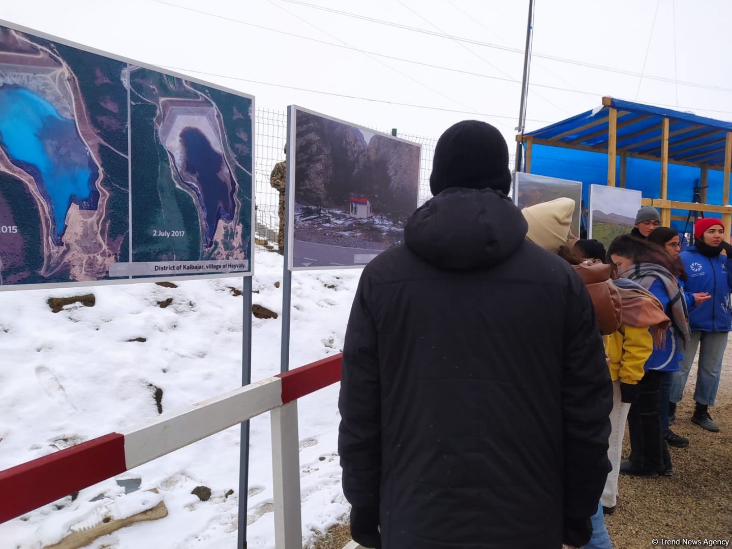 Photo exhibition organized in area of ​​peaceful rally of Azerbaijani eco-activists in Karabakh (PHOTO)