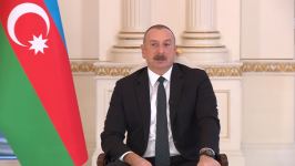 President Ilham Aliyev interviewed by local TV channels (PHOTO/VIDEO)