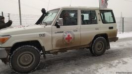 Two more ICRC vehicles pass freely along Azerbaijan's Lachin-Khankendi road (PHOTO) 