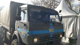 More supply vehicles of Russian peacekeepers move freely along Azerbaijan's Lachin-Khankendi road (PHOTO/VIDEO)