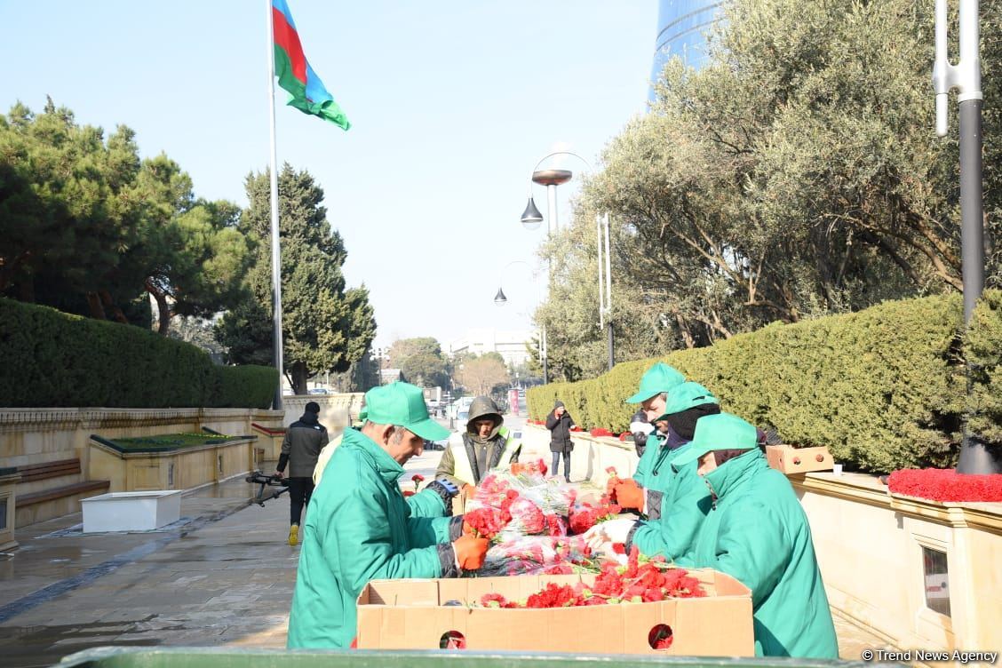 Baku prepares for commemoration of 33rd anniversary of January 20 tragedy (PHOTO)