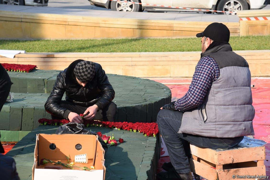 Baku prepares for commemoration of 33rd anniversary of January 20 tragedy (PHOTO)