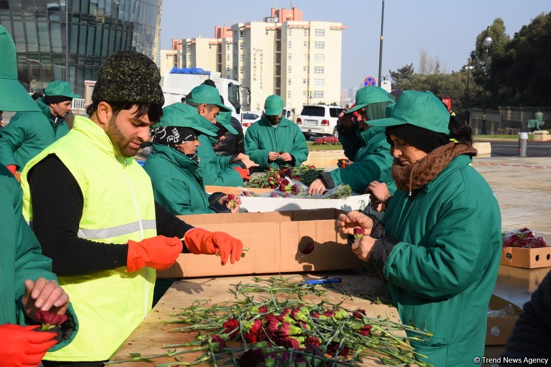 Baku prepares for commemoration of 33rd anniversary of January 20 tragedy (PHOTO)