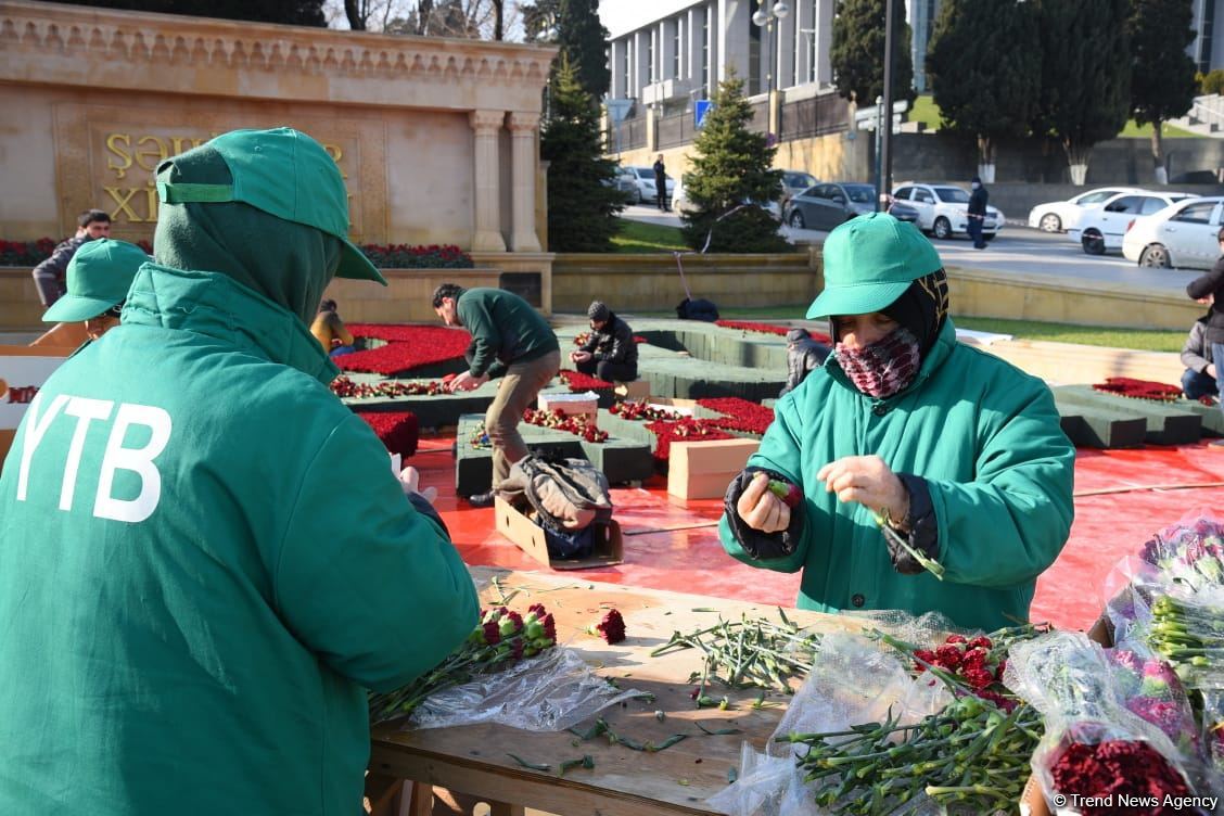 Baku prepares for commemoration of 33rd anniversary of January 20 tragedy (PHOTO)