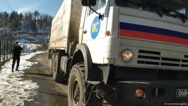 More vehicles of Russian peacekeepers drive freely along Azerbaijan's Lachin-Khankendi road (PHOTO)