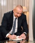 President Ilham Aliyev interviewed by China's CGTN TV channel in Davos (PHOTO/VIDEO)