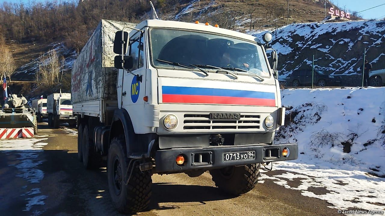 Dozens of vehicles pass freely along Azerbaijan's Lachin-Khankendi road (PHOTO)