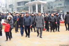 Azerbaijani people honor blessed memory of victims of January 20 tragedy (PHOTO)