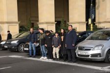 Azerbaijan honors memory of martyrs of January 20 tragedy by minute of silence (PHOTO/VIDEO)