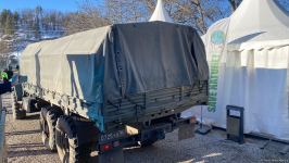 More vehicles of Russian peacekeepers pass freely along Azerbaijani Lachin-Khankendi road (PHOTO)