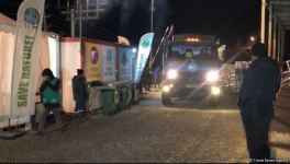 Two more trucks of Russian peacekeepers drive freely along Azerbaijan's Lachin-Khankendi road (PHOTO)