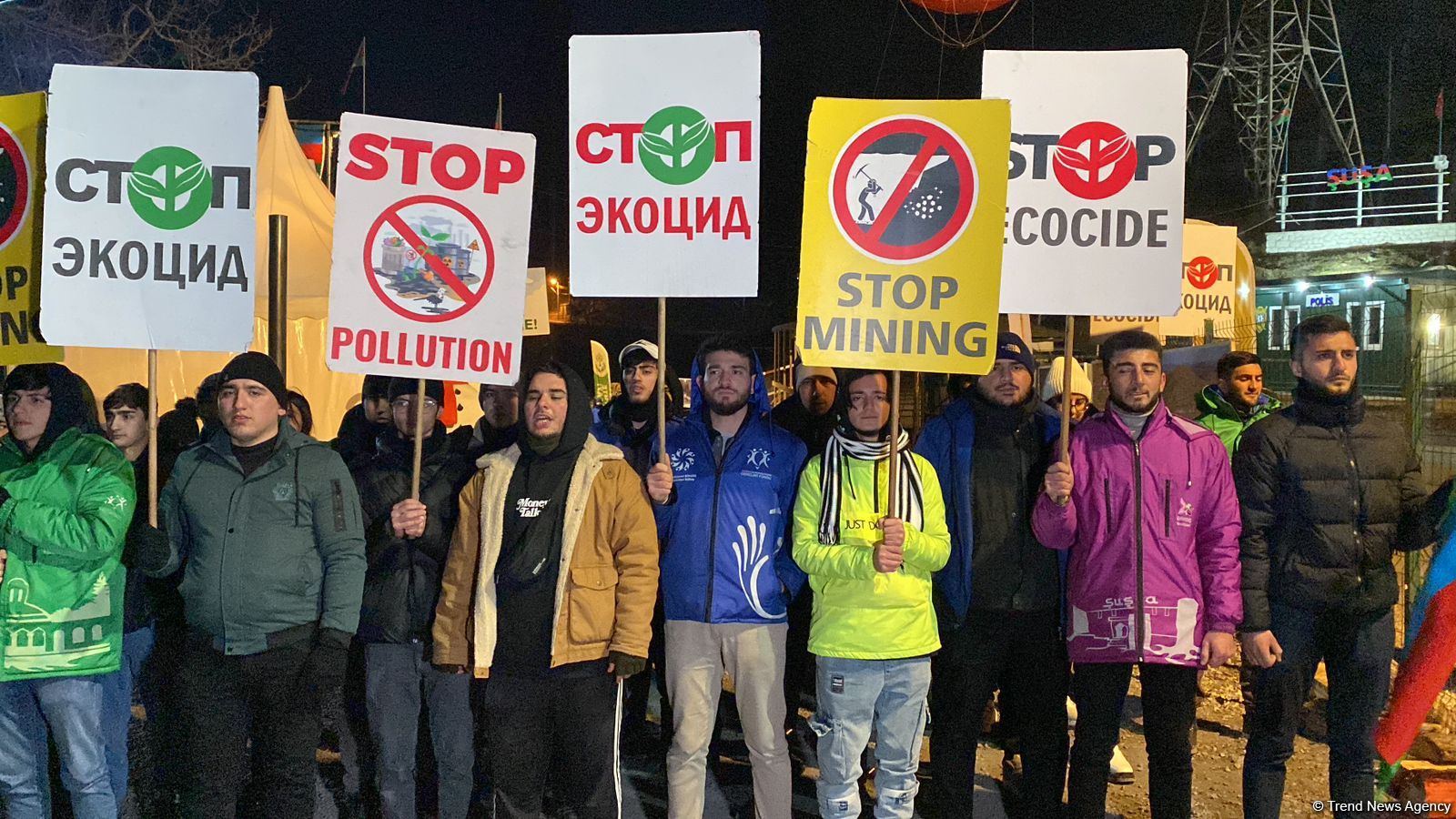 Peaceful protest on Azerbaijan's Lachin-Khankendi road continues (PHOTO/VIDEO)