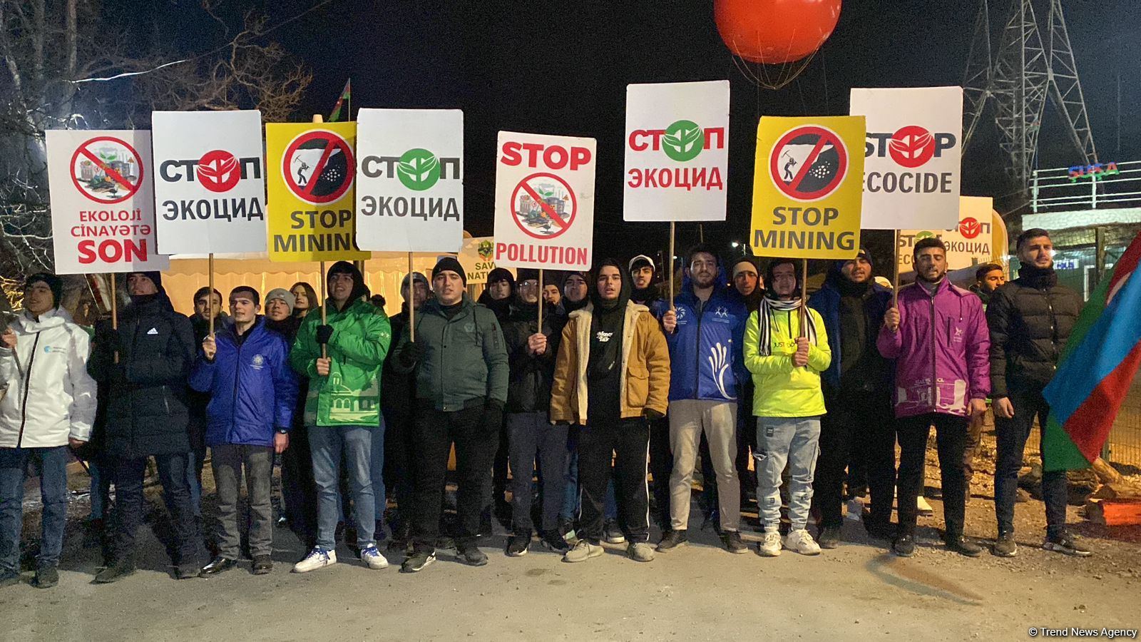 Peaceful protest on Azerbaijan's Lachin-Khankendi road continues (PHOTO/VIDEO)