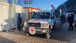 Convoy of ICRC vehicles passes freely along Azerbaijan's Lachin-Khankendi road (PHOTO)