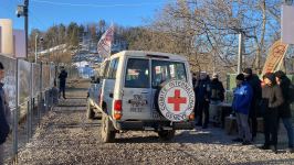 Convoy of ICRC vehicles passes freely along Azerbaijan's Lachin-Khankendi road (PHOTO)