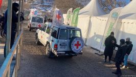 ICRC vehicle convoy passes freely along Azerbaijan's Lachin-Khankendi road (PHOTO)