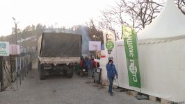 More supply vehicles of Russian peacekeepers pass freely along Azerbaijan's Lachin-Khankendi road (PHOTO)