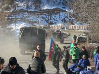 More vehicles of Russian peacekeepers pass freely along Azerbaijan's Lachin-Khankendi road (PHOTO)